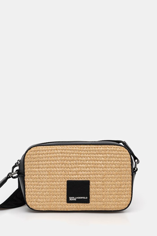 Чанта Karl Lagerfeld Jeans изчистен бежов B2W30114