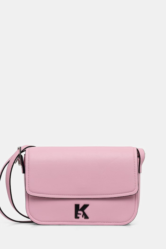 Τσάντα Karl Lagerfeld Jeans συνθετικό ροζ B2W30125