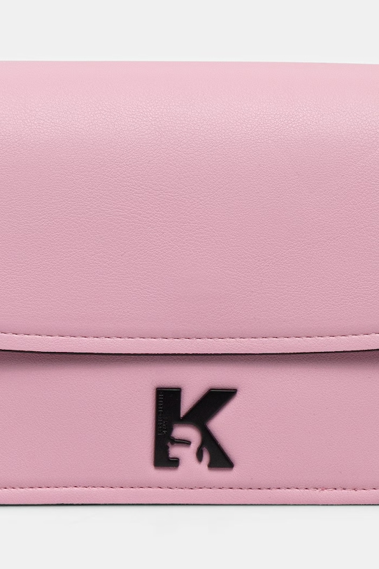 Τσάντα Karl Lagerfeld Jeans ροζ B2W30125