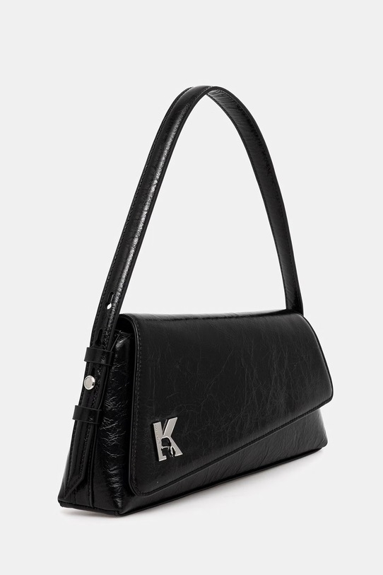 Δερμάτινη τσάντα Karl Lagerfeld Jeans B2W30130 μαύρο SS26