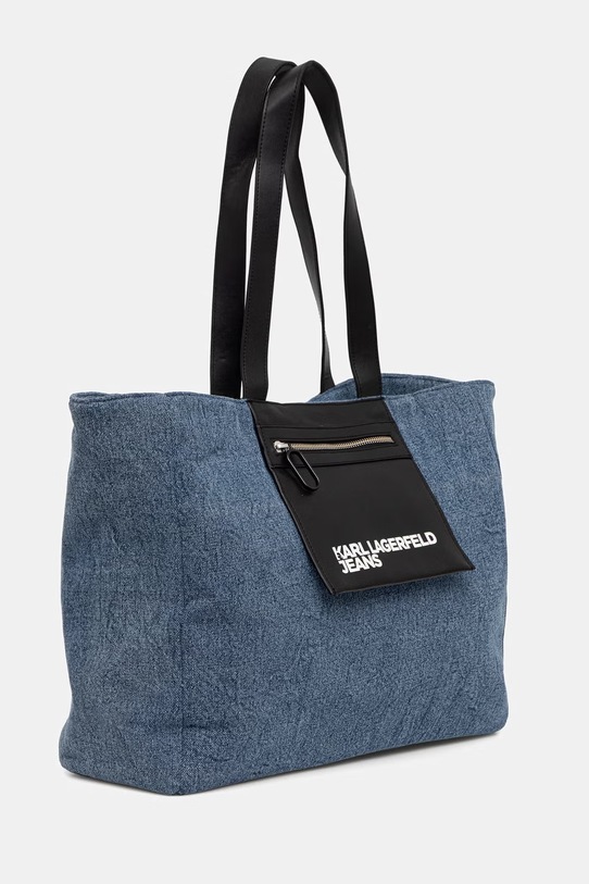 Τζιν τσάντα Karl Lagerfeld Jeans B2W50045 μπλε SS26