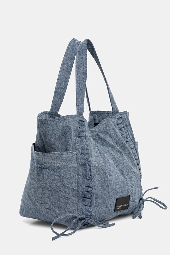 Karl Lagerfeld Jeans torebka jeansowa B2W50054 niebieski SS26