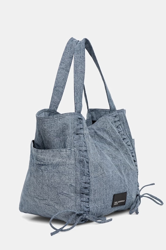 Karl Lagerfeld Jeans torebka jeansowa B2W50054 niebieski SS26