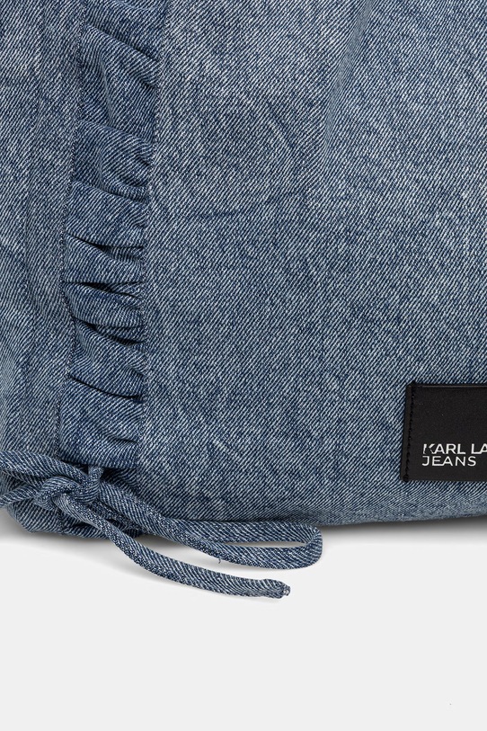 Karl Lagerfeld Jeans torebka jeansowa niebieski B2W50054