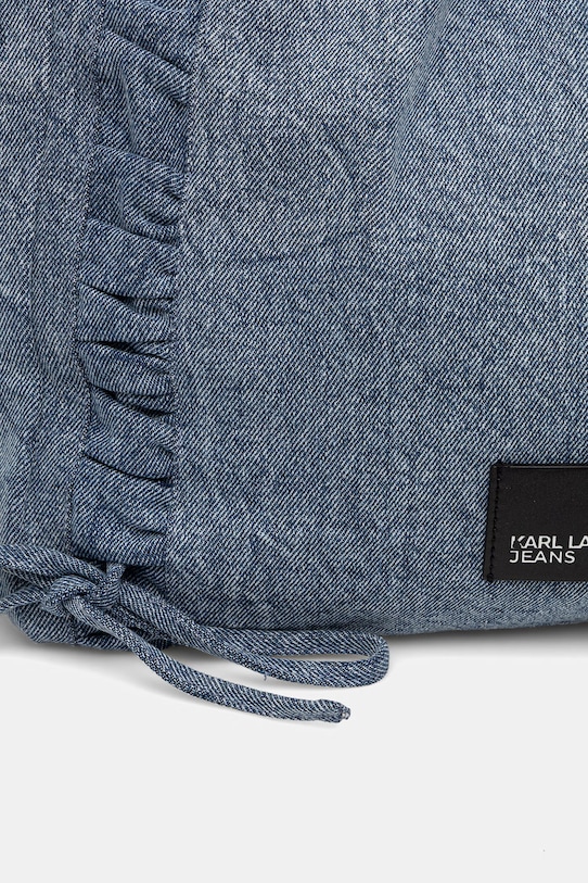 Karl Lagerfeld Jeans torebka jeansowa niebieski B2W50054