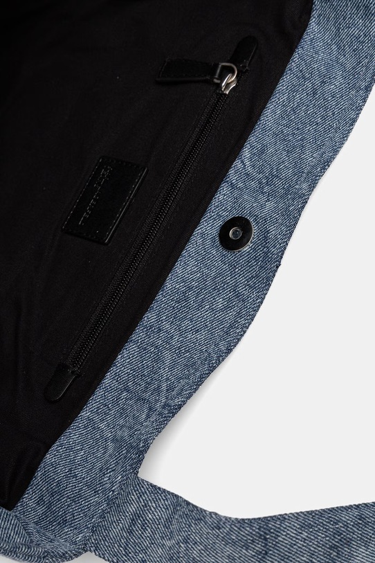 Karl Lagerfeld Jeans torebka jeansowa B2W50054 niebieski