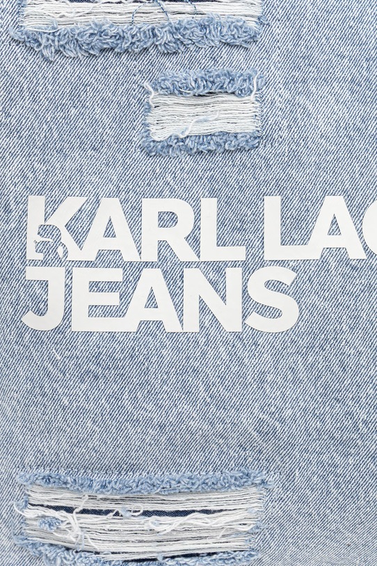Τζιν τσάντα Karl Lagerfeld Jeans μπλε B2W50081