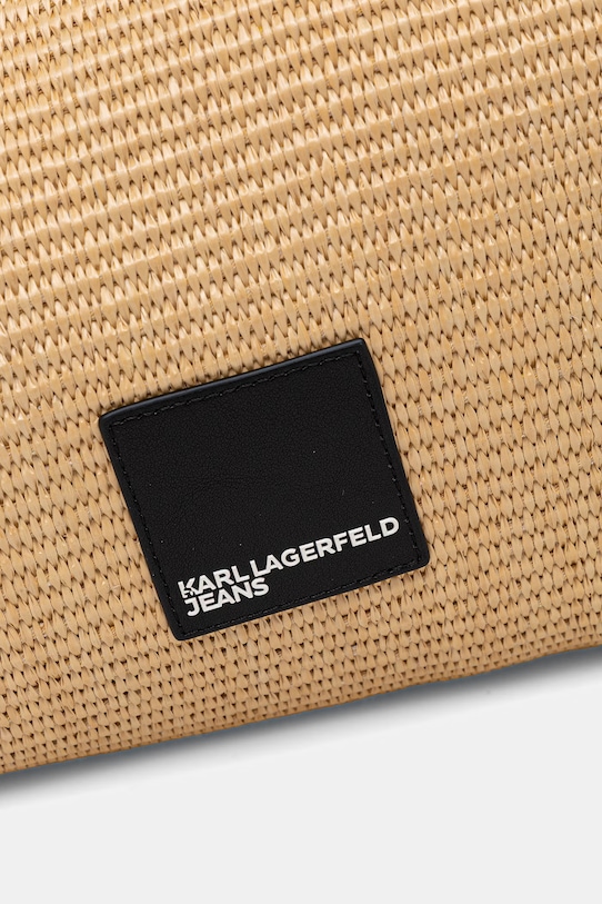 Τσάντα Karl Lagerfeld Jeans μπεζ B2W30212