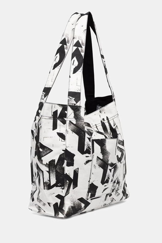 Karl Lagerfeld Jeans torebka dwustronna B2W50047 biały SS26