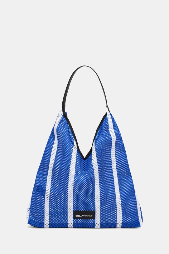 Чанта Karl Lagerfeld Jeans текстилен син B2W50049
