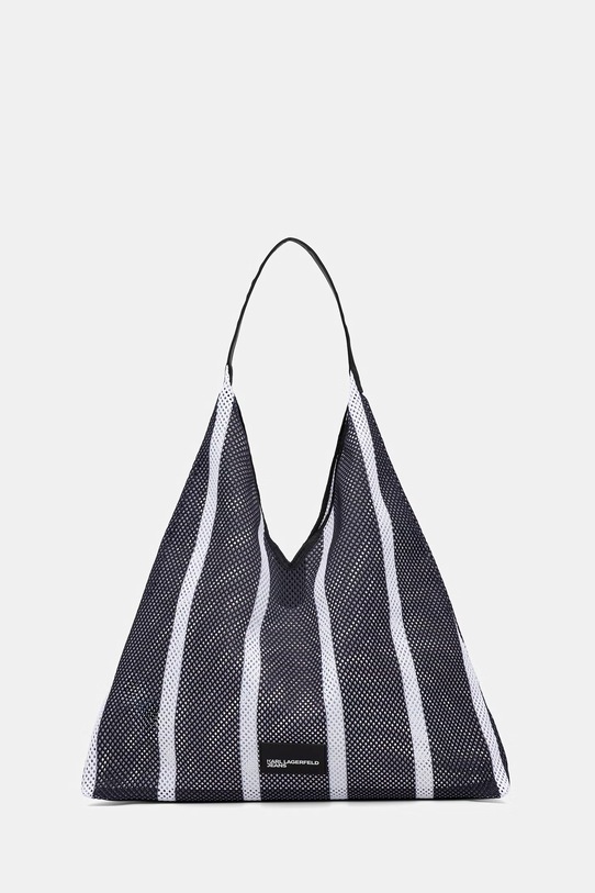 Karl Lagerfeld Jeans borsetta stampa all-over nero B2W50049