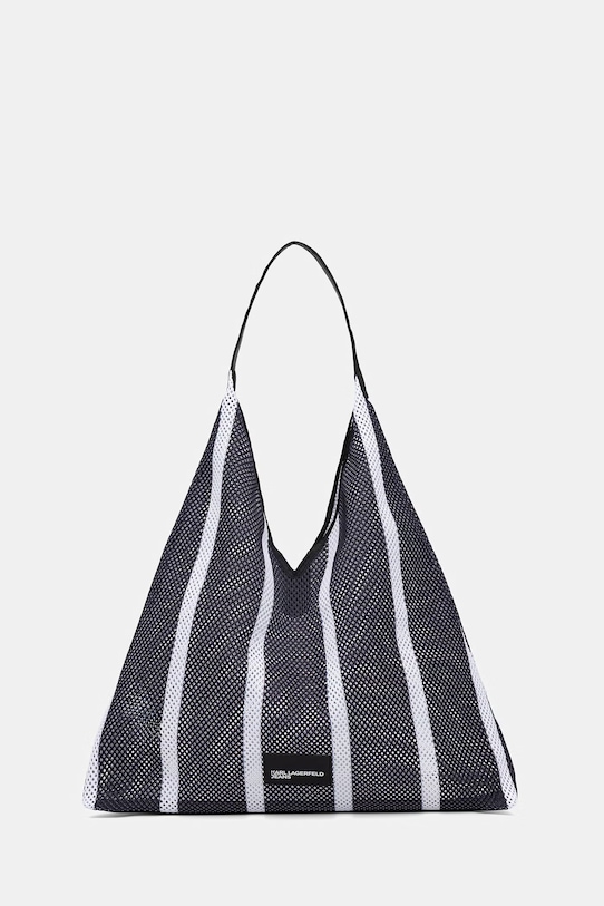 Karl Lagerfeld Jeans borsetta stampa all-over nero B2W50049