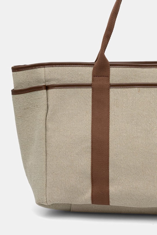 Akcesoria U.S. Polo Assn. torebka shopper damska POOL SIDE BEU1P8630WC2 beżowy
