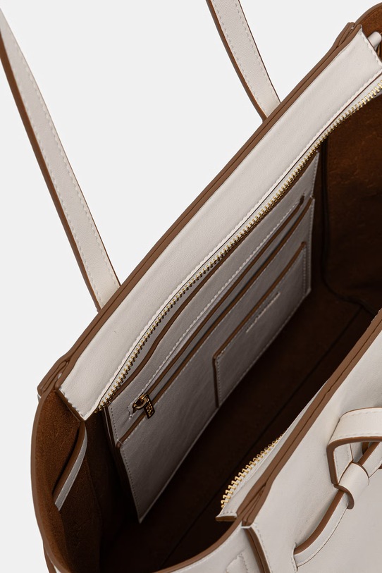 U.S. Polo Assn. torebka crossbody damska skórzana GUILDFORD BEU2G9067WVP beżowy