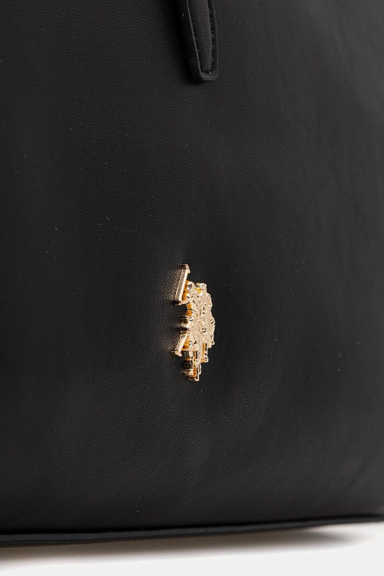 U.S. Polo Assn. torebka crossbody damska skórzana GUILDFORD czarny BEU2G9067WVP