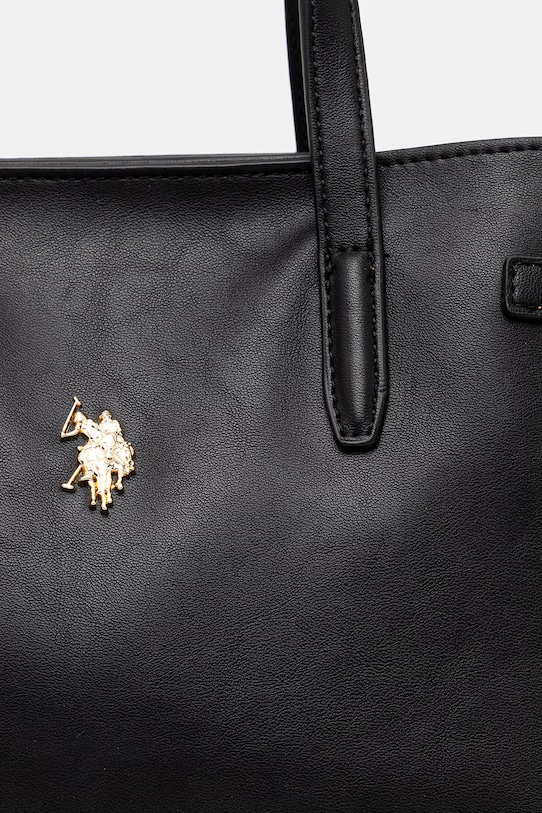 U.S. Polo Assn. torebka shopper damska GUILDFORD czarny BEU2G9069WVP