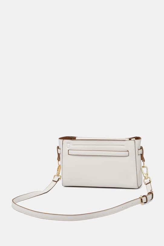 Akcesoria U.S. Polo Assn. listonoszka damska z imitacji skóry GUILDFORD BEU2G9070WVP beżowy