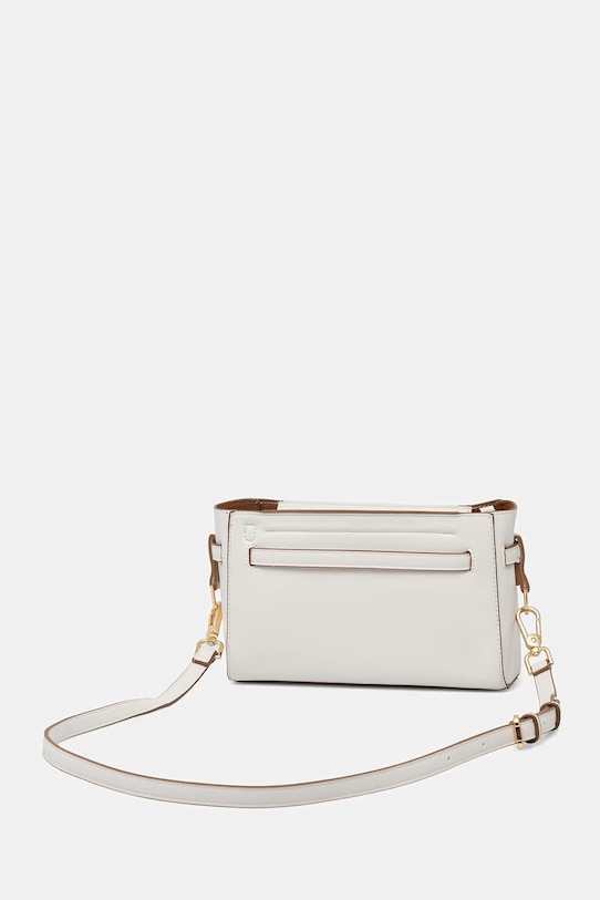 Akcesoria U.S. Polo Assn. listonoszka damska z imitacji skóry GUILDFORD BEU2G9070WVP beżowy