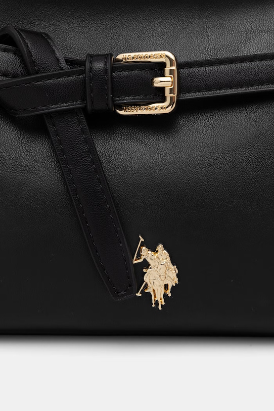 U.S. Polo Assn. listonoszka damska z imitacji skóry GUILDFORD BEU2G9070WVP czarny