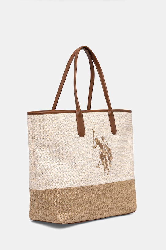 Kabelka U.S. Polo Assn. POOL PARTY BEU2P8695WP5 béžová AA00