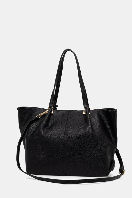 Akcesoria U.S. Polo Assn. torebka shopper damska z imitacji skóry ROYAL STEWART BEU3R9063WVP czarny