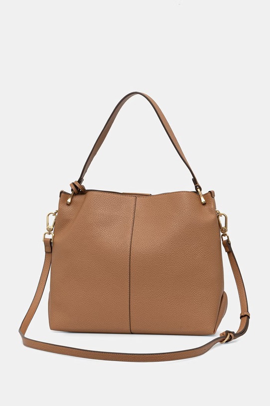 Akcesoria U.S. Polo Assn. torebka crossbody damska z imitacji skóry ROYAL STEWART BEU3R9065WVP brązowy