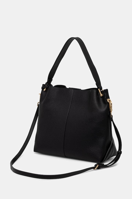 Akcesoria U.S. Polo Assn. torebka crossbody damska z imitacji skóry ROYAL STEWART BEU3R9065WVP czarny