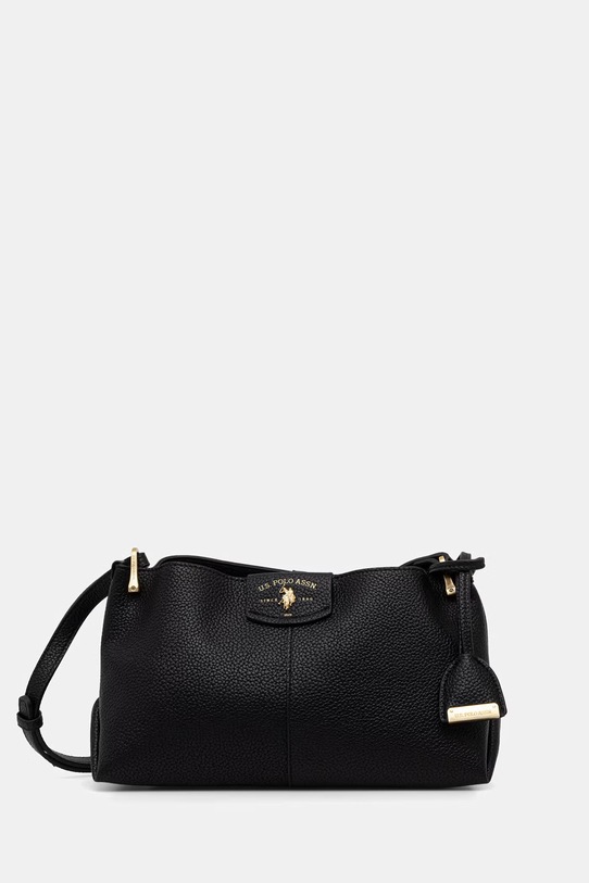U.S. Polo Assn. torebka crossbody damska z imitacji skóry ROYAL STEWART czarny BEU3R9066WVP