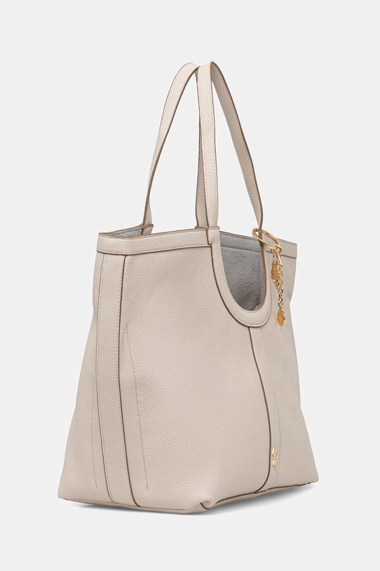 U.S. Polo Assn. torebka shopper damska z imitacji skóry LAWSON BEU8L9054WVP beżowy SS26