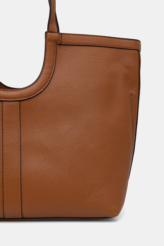 Doplňky U.S. Polo Assn. nákupní taška dámská z imitace kůže LAWSON BEU8L9054WVP hnědá