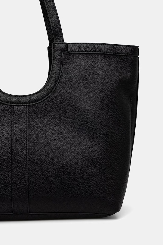 Akcesoria U.S. Polo Assn. torebka shopper damska z imitacji skóry LAWSON BEU8L9054WVP czarny