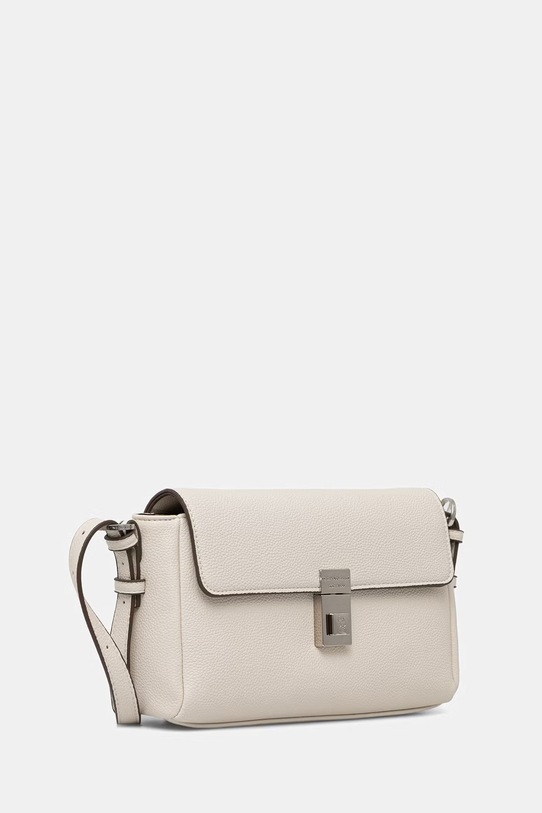 U.S. Polo Assn. listonoszka damska z imitacji skóry ESHER BEUEP9061WVP beżowy SS26