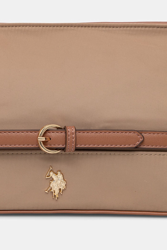 U.S. Polo Assn. torebka crossbody damska HOUSTON beżowy BEUHU9080WZC