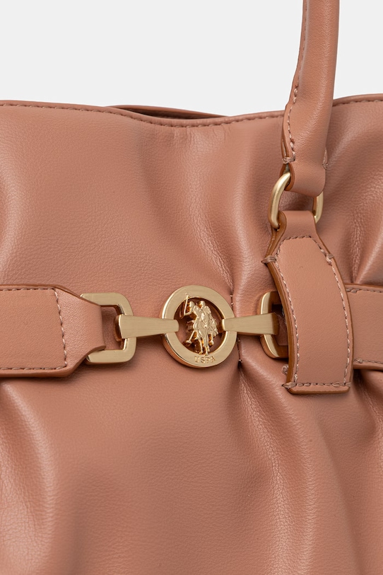 U.S. Polo Assn. torebka shopper damska JANE pomarańczowy BEUJ09039WVP
