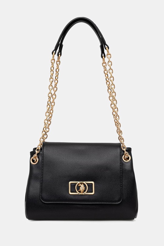 Τσάντα U.S. Polo Assn. JONES συνθετικό μαύρο BEUJ88680WVP