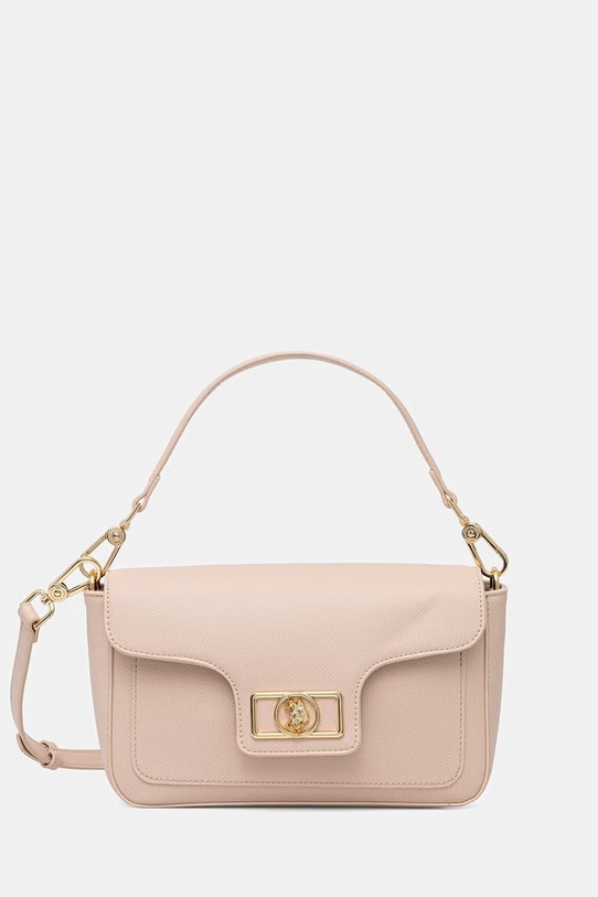 U.S. Polo Assn. listonoszka damska z imitacji skóry JONES różowy BEUJ89082WVP