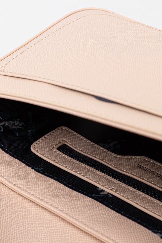 U.S. Polo Assn. listonoszka damska z imitacji skóry JONES różowy BEUJ89082WVP