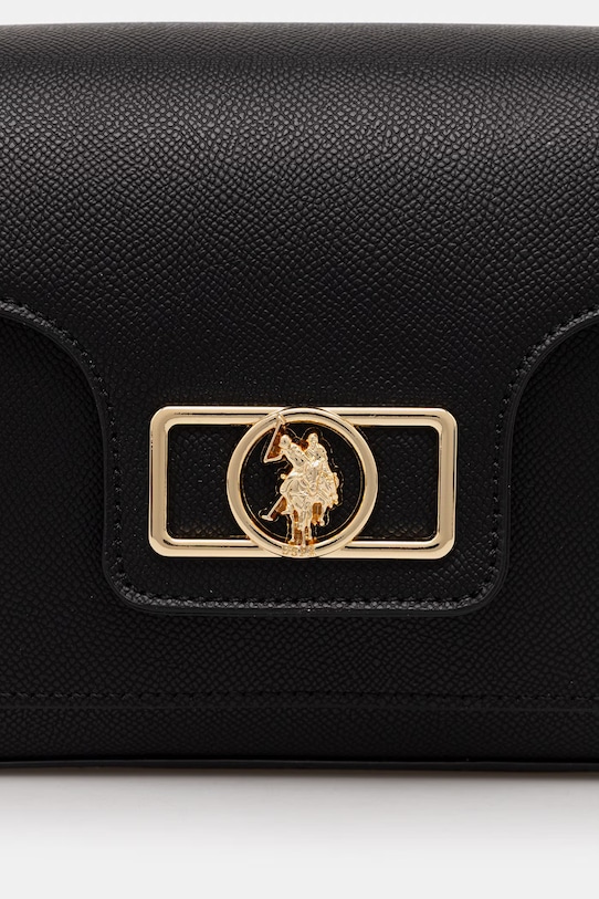 U.S. Polo Assn. kabelka přes rameno dámská z imitace kůže JONES černá BEUJ89082WVP