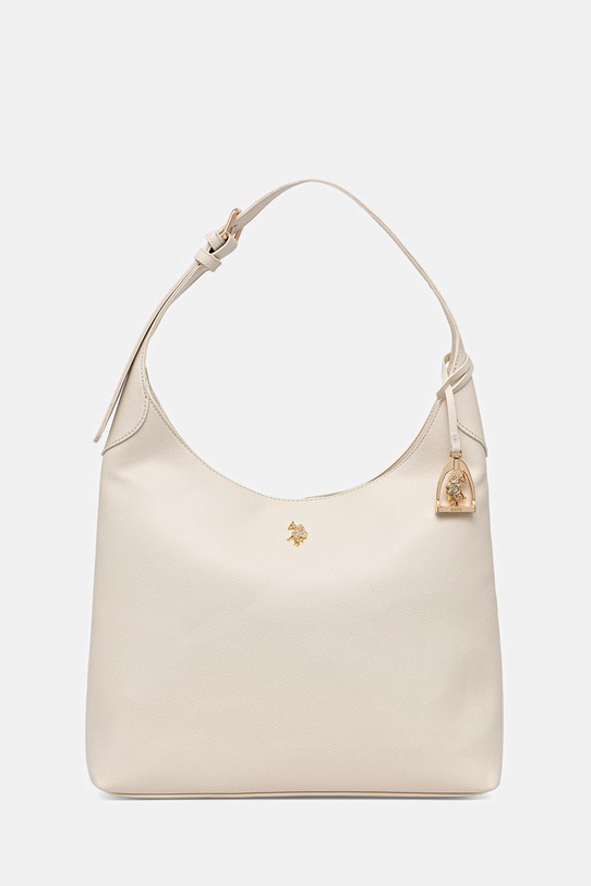 U.S. Polo Assn. torebka damska z imitacji skóry JONES beżowy BEUJE9096WVP