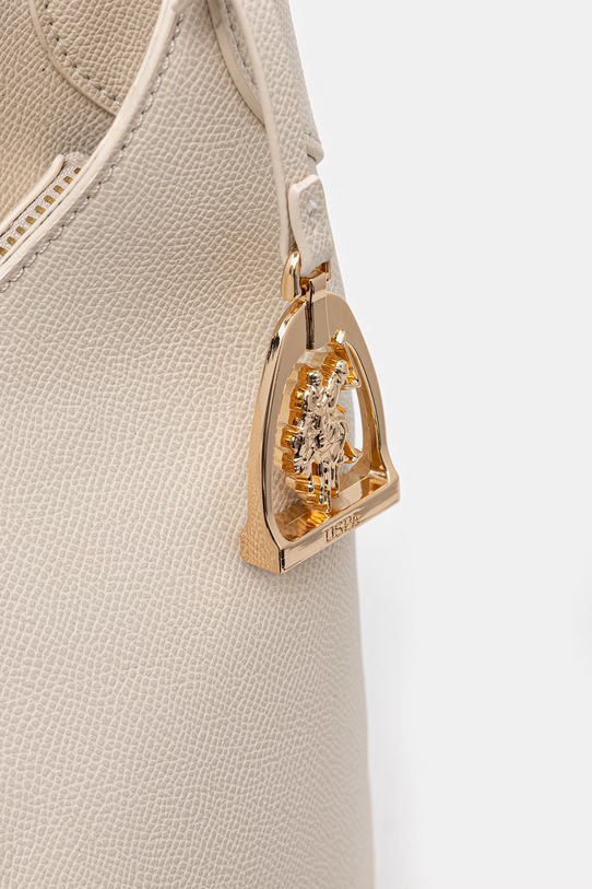 U.S. Polo Assn. torebka damska z imitacji skóry JONES beżowy BEUJE9096WVP