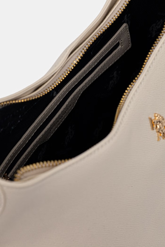 U.S. Polo Assn. torebka damska z imitacji skóry JONES BEUJE9096WVP beżowy