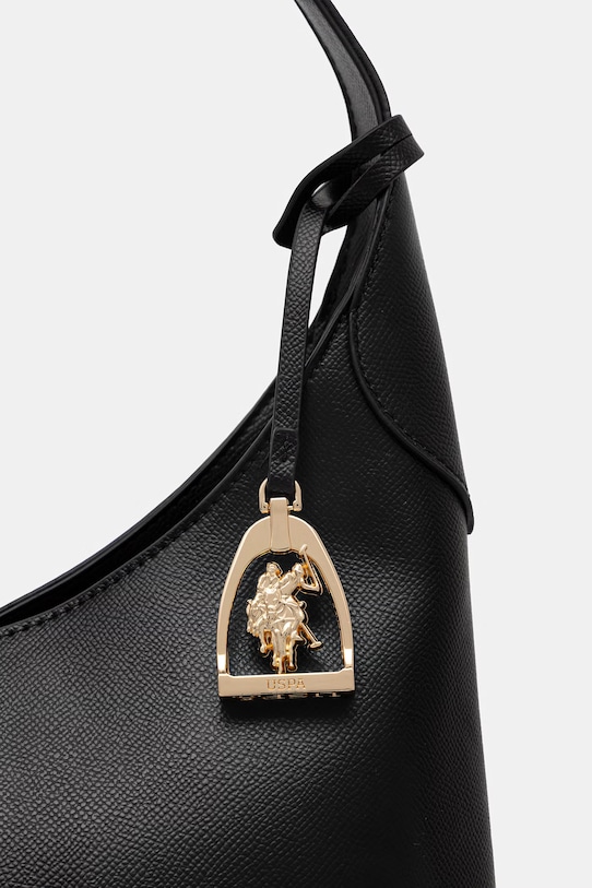 U.S. Polo Assn. Torebka damska z imitacji skóry JONES czarny BEUJE9096WVP