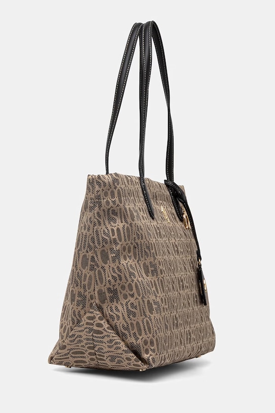 U.S. Polo Assn. torebka shopper damska JACQUARD BEUJG9131WZC beżowy SS26