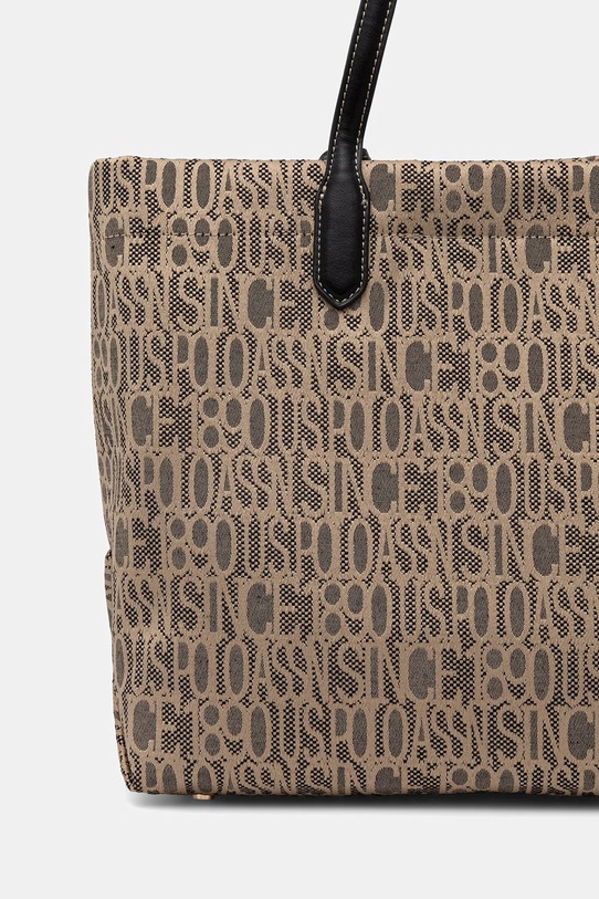 Akcesoria U.S. Polo Assn. torebka shopper damska JACQUARD BEUJG9131WZC beżowy