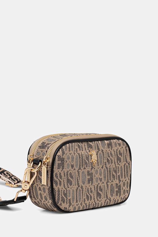 U.S. Polo Assn. torebka crossbody damska JACQUARD BEUJG9133WZC beżowy SS26
