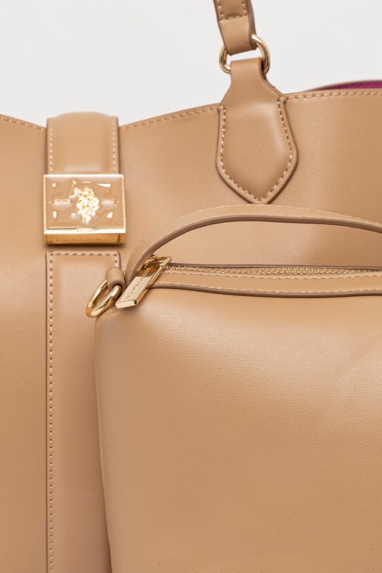 U.S. Polo Assn. torebka shopper damska z imitacji skóry MARGARET BEUMF9044WVP