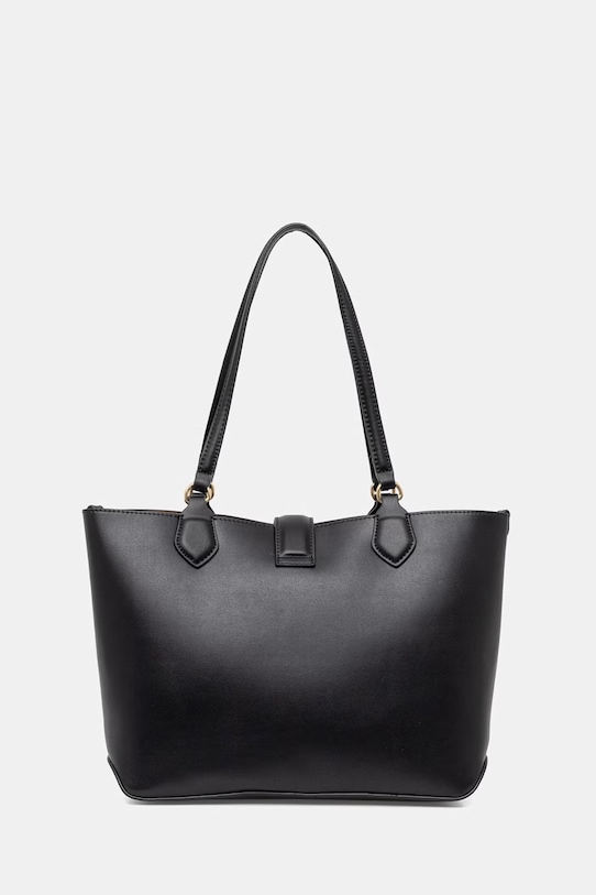 Akcesoria U.S. Polo Assn. torebka shopper damska z imitacji skóry MARGARET BEUMF9044WVP czarny