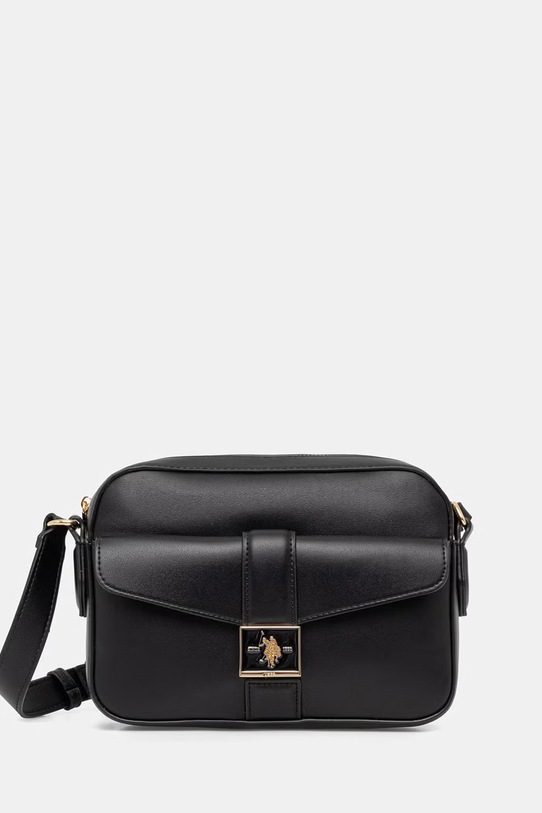 U.S. Polo Assn. torebka crossbody damska z imitacji skóry MARGARET czarny BEUMF9046WVP