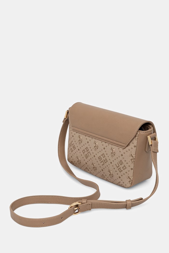 Akcesoria U.S. Polo Assn. torebka damska HAMPTON BEUN29087WVP brązowy