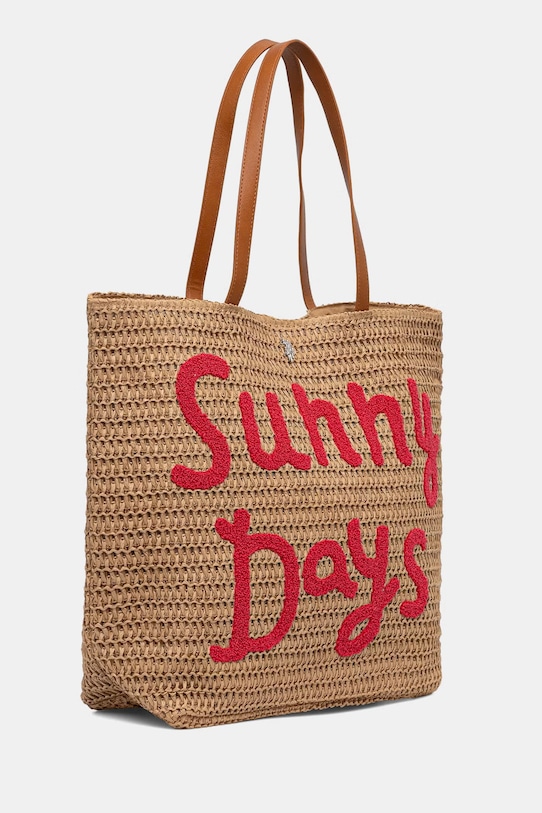 U.S. Polo Assn. torebka shopper damska SOMERSET BEUO19024WL2 beżowy SS26